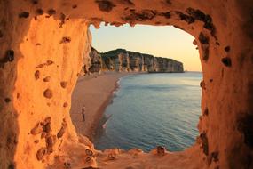 Window Sunset France
