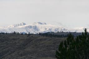 Mountain Snowy peaks