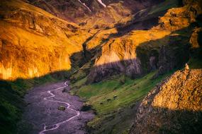 Iceland Mountains Landscape
