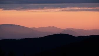 Mountains Sky Mar
