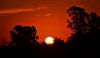 Sun Sunset Landscape