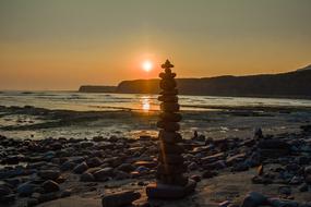 Kimmeridge Bay England Sunset