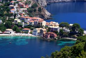 Sea Bay Assos Village Island Of