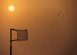 Sunset Sun Sky