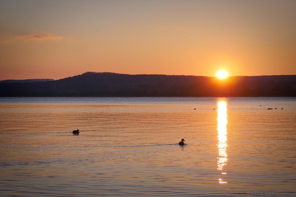 Sunset Dawn Waters