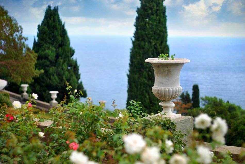Garden Coast Sea