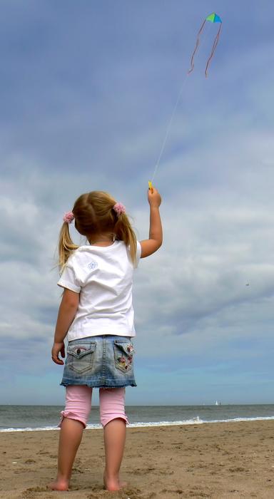Kite Child Sky