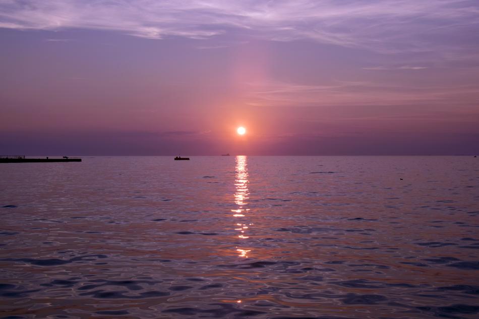 Sunset Trieste Sea
