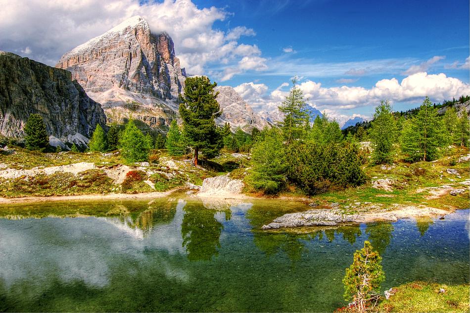 Dolomites Mountains Italy