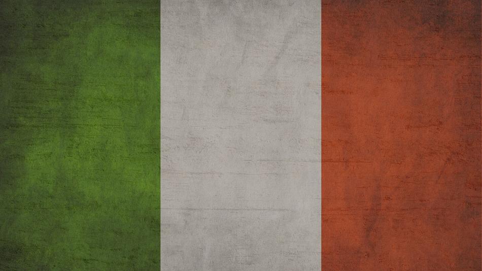 Flag Italy symbol background