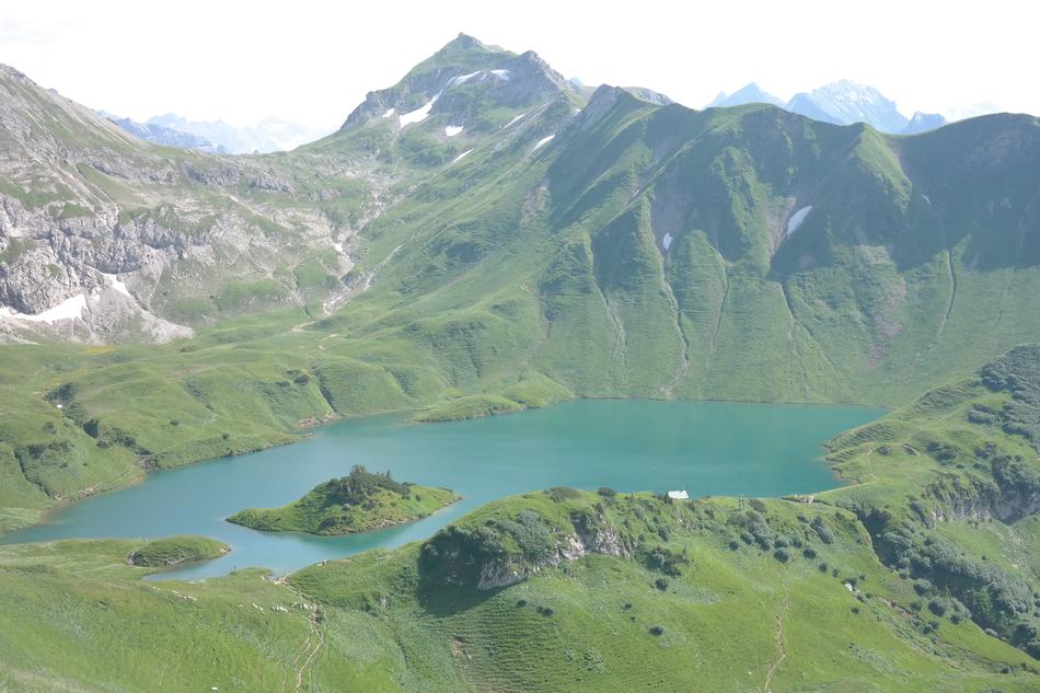 Schrecksee Hochgebirgssee Allgäu