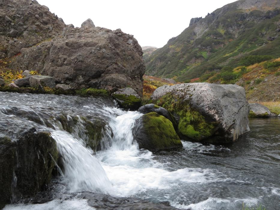 Mountain Stream Stones Rocks