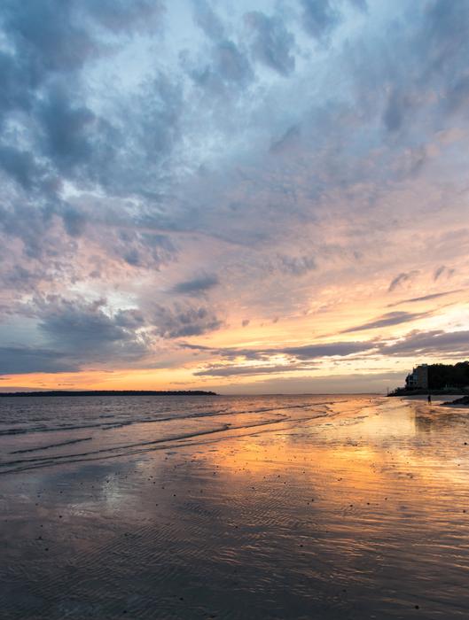 Beach Ocean Sunset