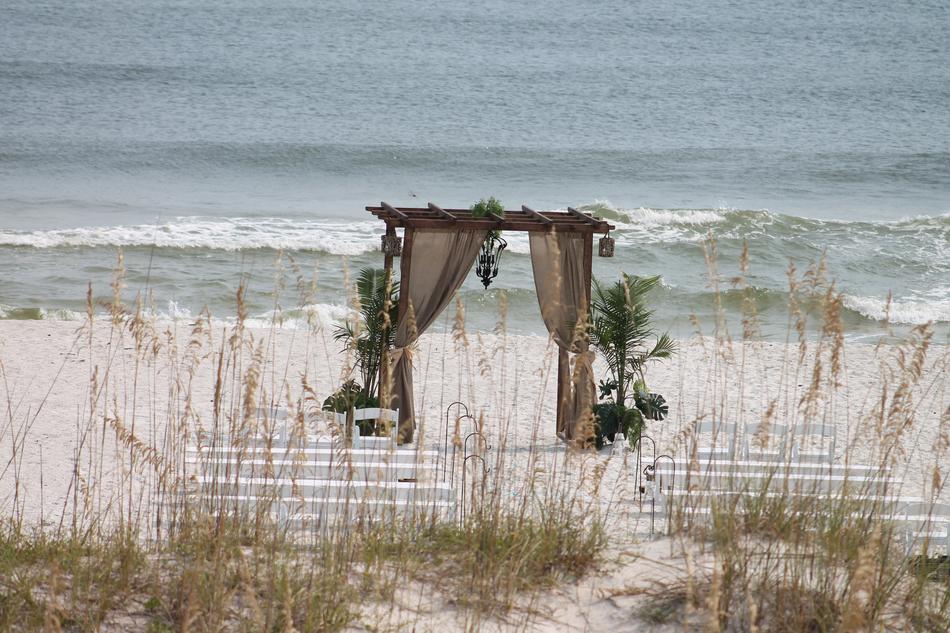 Wedding Ornament on Beach