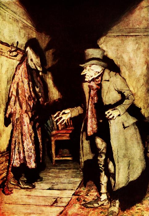 vintage arthur rackham christmas