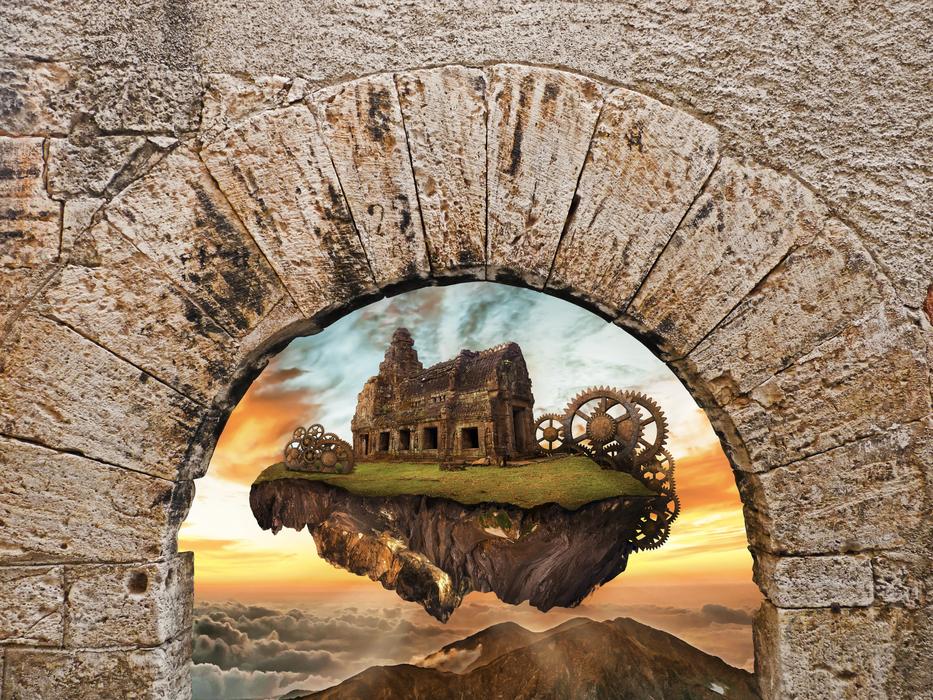 Castle Flying Island