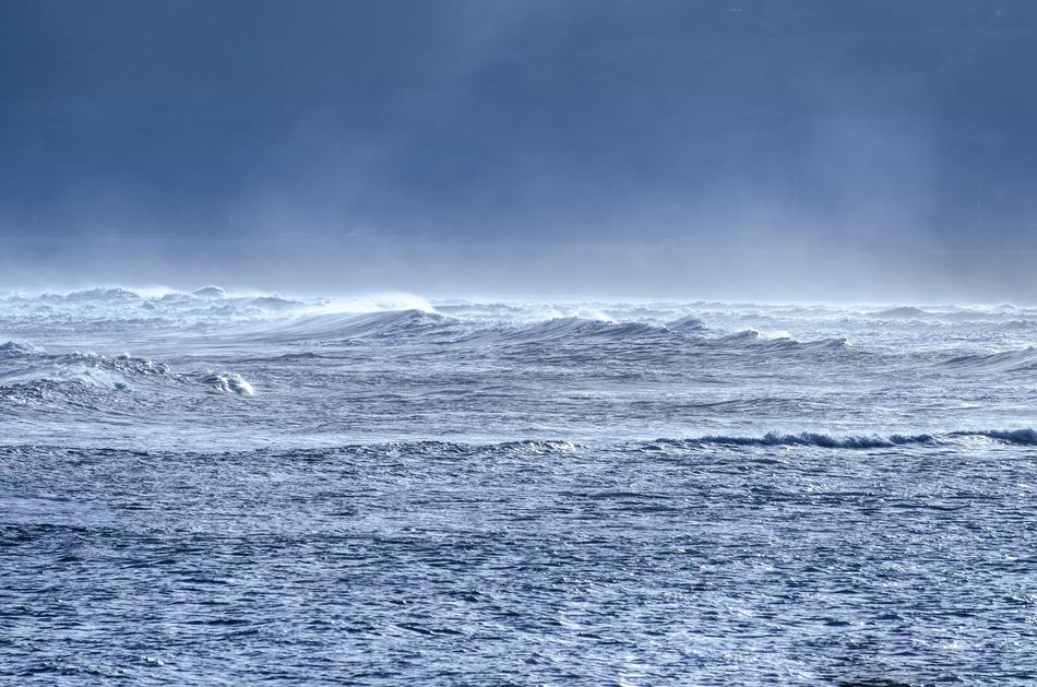 Waves Sky Surf