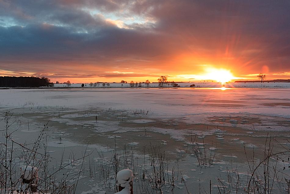 Sunset Waters Dawn