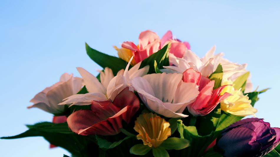 Flowers Mountains Vase