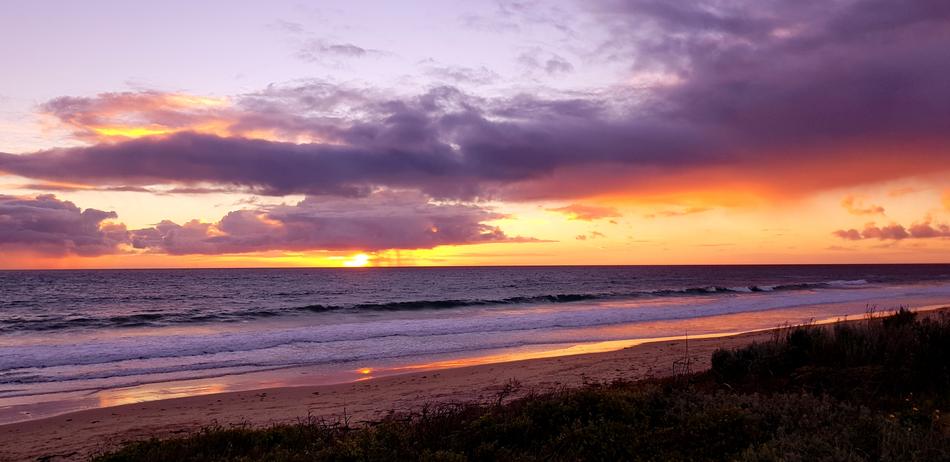 Sunset Ocean Beach