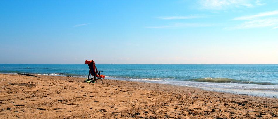 Sand Beach Silence