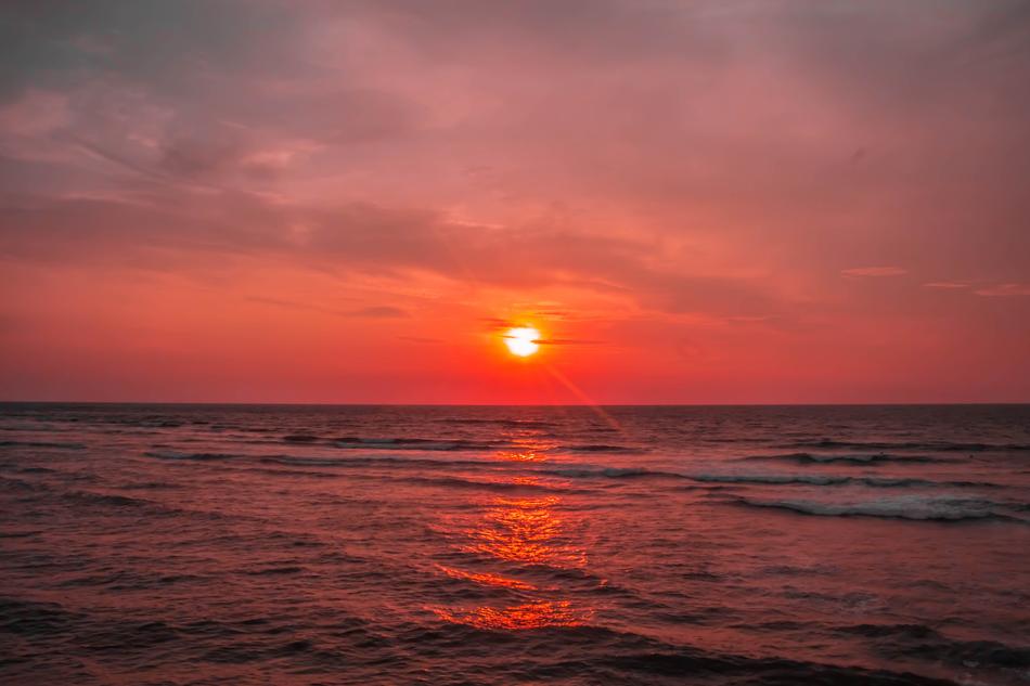 The Natural Scenery Sunset
