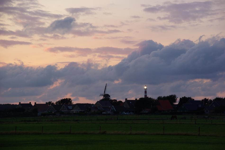 Ameland Netherlands Evening