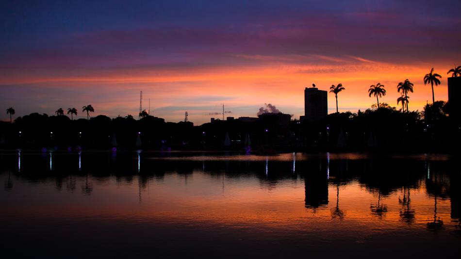 Sunset Dawn Widescreen Body Of