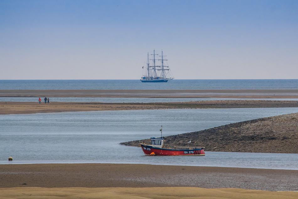 Ocean Ships Coast
