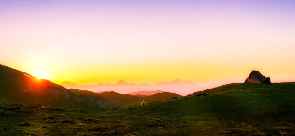 France Panorama Sunrise