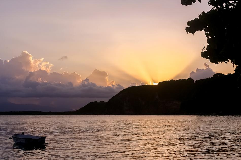 Guadeloupe Sea Skyline