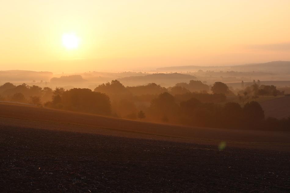 Countryside Sunset View