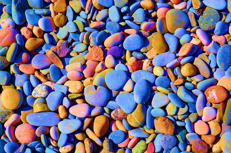 Stones Pebble Round