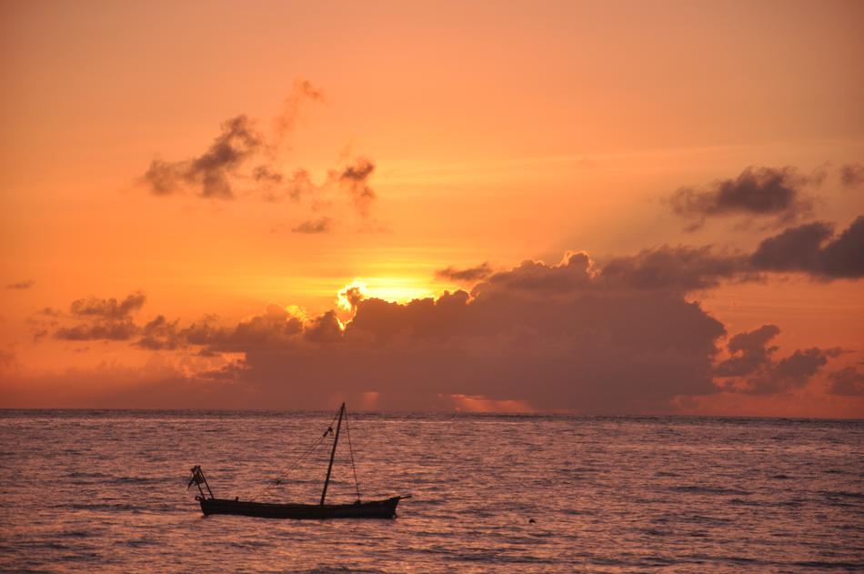 Sunset Water Sea