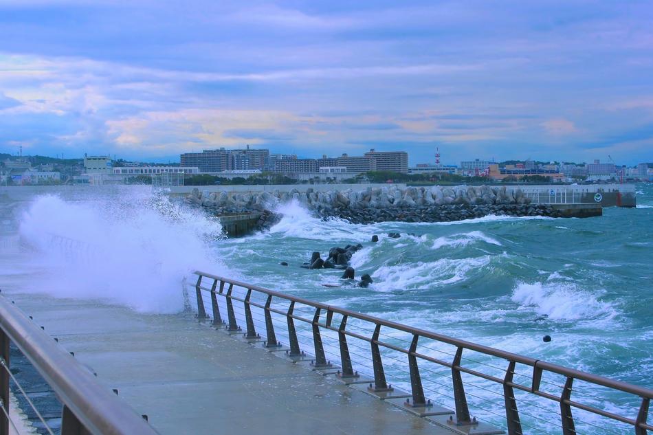Typhoon Sea Storm