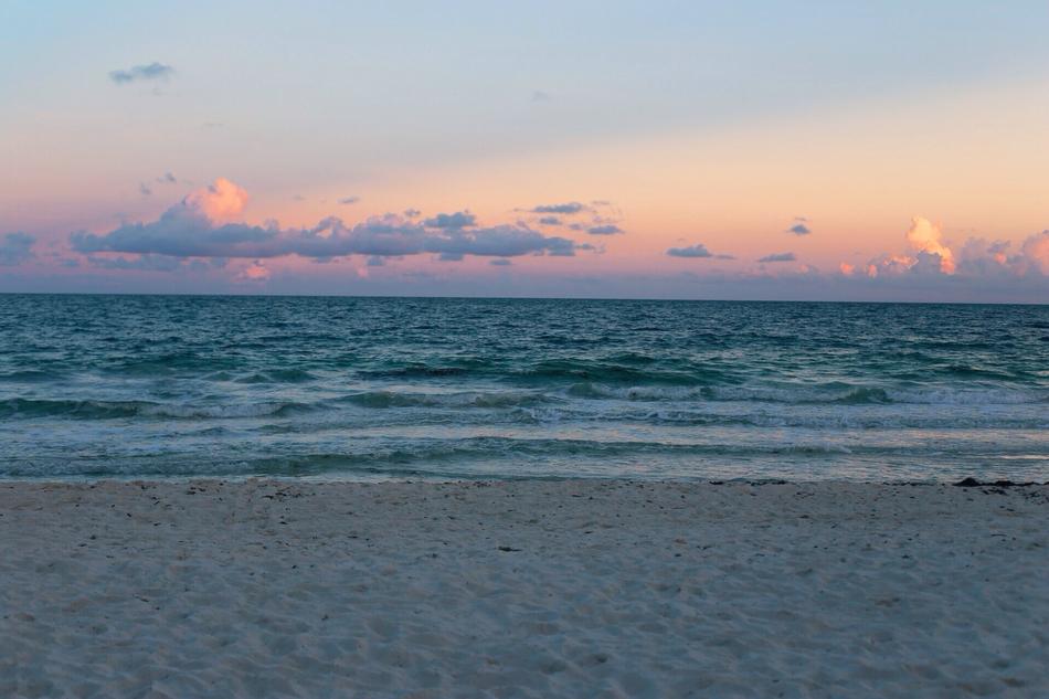 Sunset Sky Beach