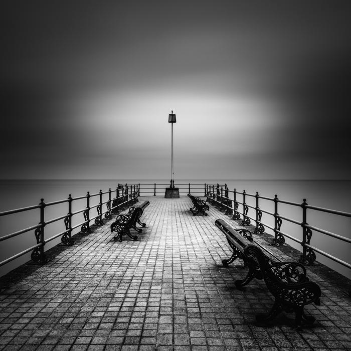 Black And White Sea