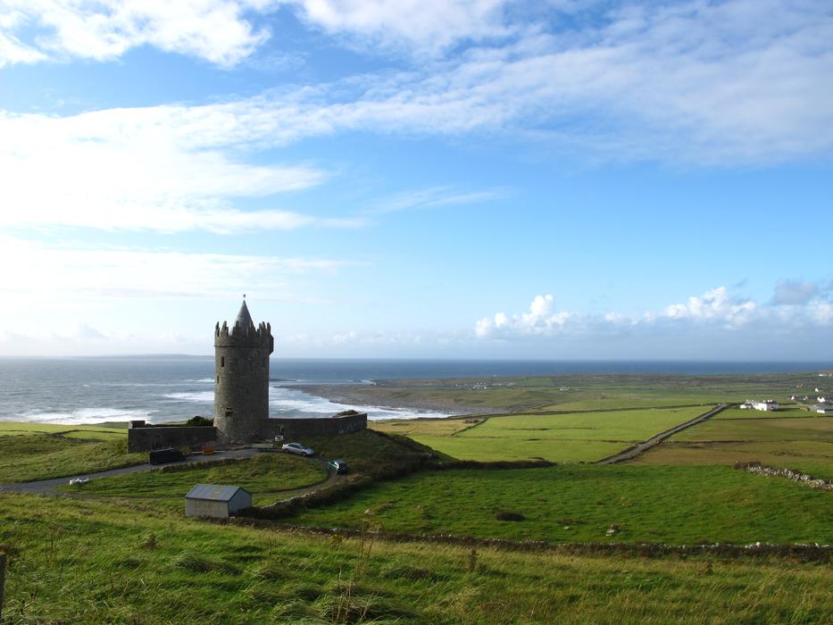 Ireland Castle By The Sea Tower