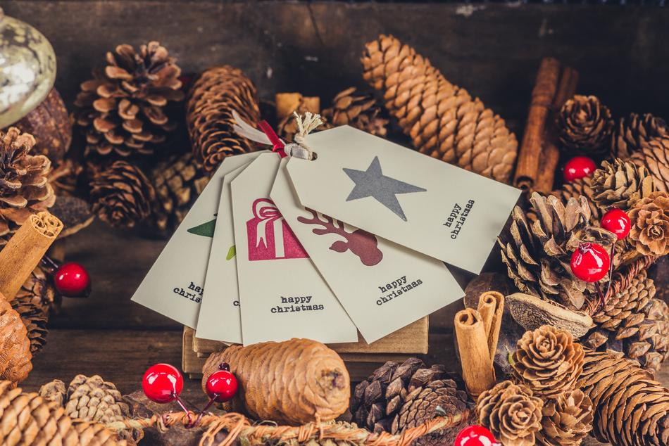 Pine Cone Tag