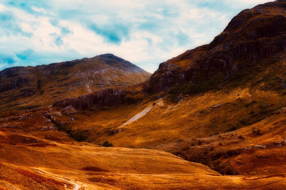 Scotland Landscape Sky