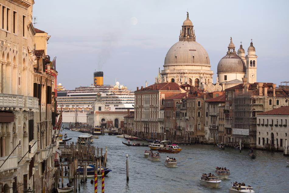 Water Channel Canale grande in Venice
