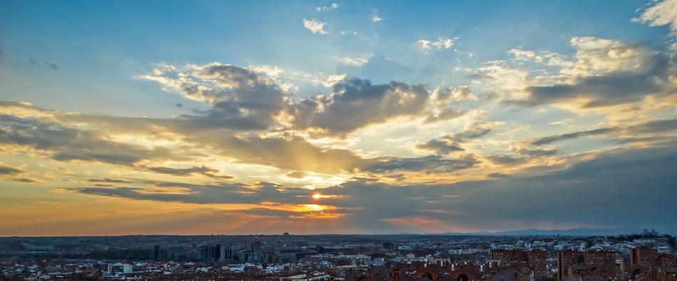 Madrid Sunset Dawn