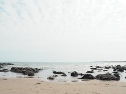Beach Sand Rocks