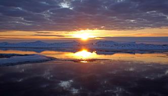 Sunset Sun Water