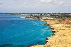 Cyprus Ayia Napa Aerial View