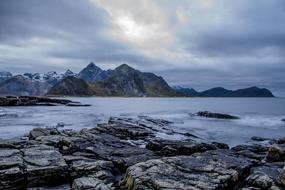 Sunset Lofoten Boats