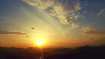 Sunset Sky But Your Sliding