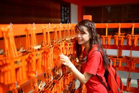 Asian Woman in shop