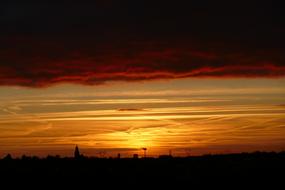 Sunset Dawn Dusk skyline
