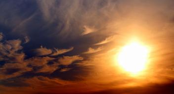 Sun Sunset Sky